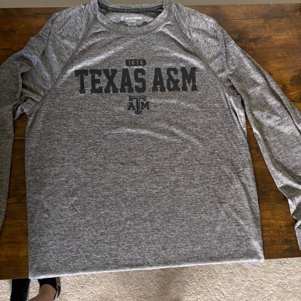 Gray texas am long sleeve